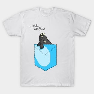 Whale in your pocket - Southern Right Whale T-Shirt